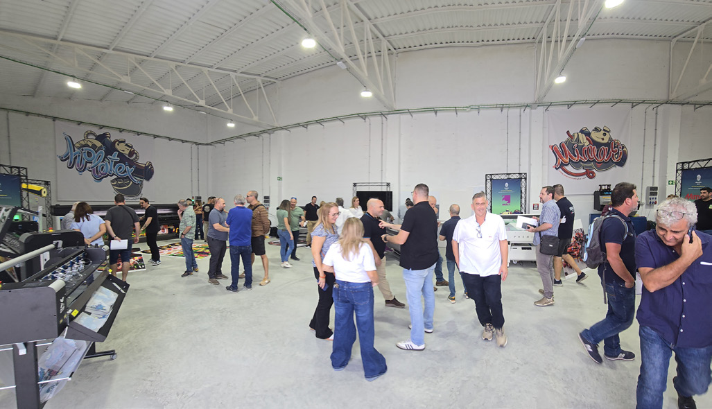 Foto real del Pabellón 1 durante un evento